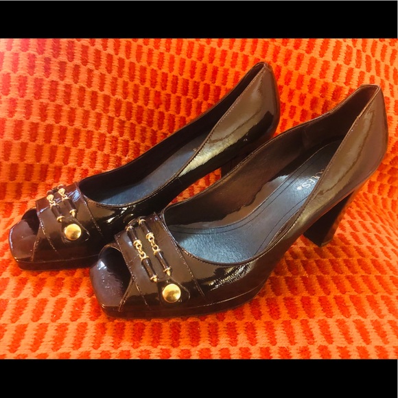 aerosoles peep toe heels